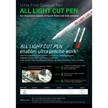 Total Eclipse - Ultrafine Black-Out-Stift
