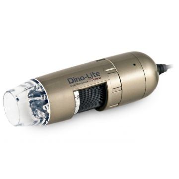 Dino-Lite Digital Microscope [AM4113TL-FVW] 1.3MP, 20-70x & 200x, Switchable UV 395nm + White, LWD
