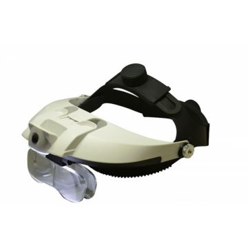 Headband Magnifier - [1.2x, 1.5x, 2x, 2.5x, 3.5x] - LED