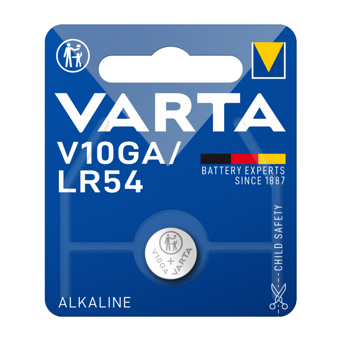 Varta button cell Electronics V 10 GA (LR54, LR1130, AG10)