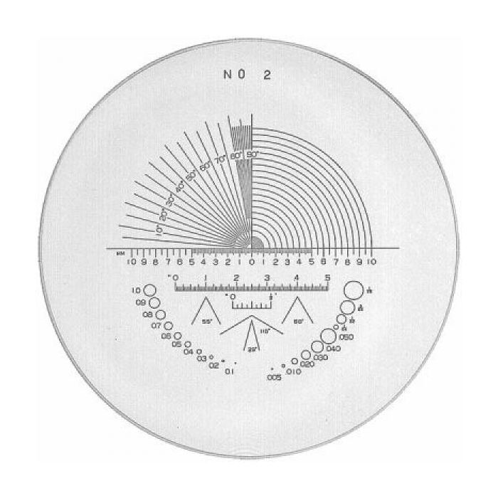 Peak #1976 Measuring Magnifier with Graticule Set, 7x